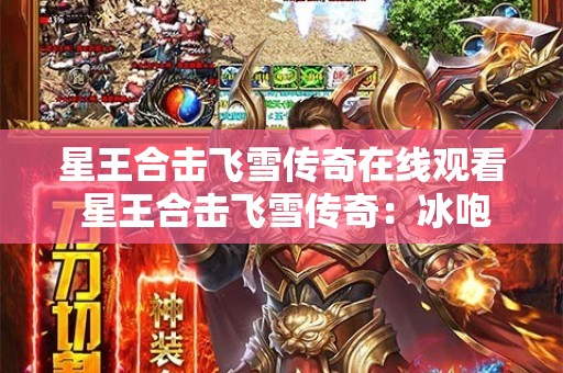 星王合击飞雪传奇在线观看 星王合击飞雪传奇：冰咆哮技能的惊人威力与心得分享