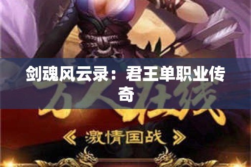 剑魂风云录：君王单职业传奇