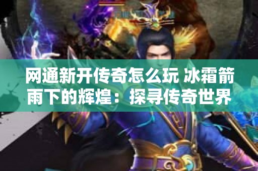 网通新开传奇怎么玩 冰霜箭雨下的辉煌：探寻传奇世界中的极致冰冻之力