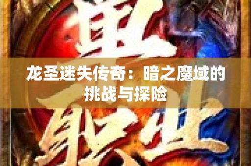 龙圣迷失传奇：暗之魔域的挑战与探险